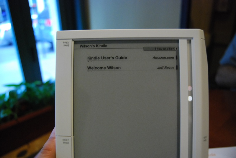 Illustration for article titled Amazon Kindle Hands-On and Questions Answered (Gallery)